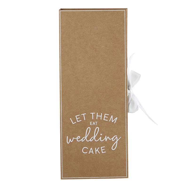 CARDBOARD BOOK SET - CAKE SERVER