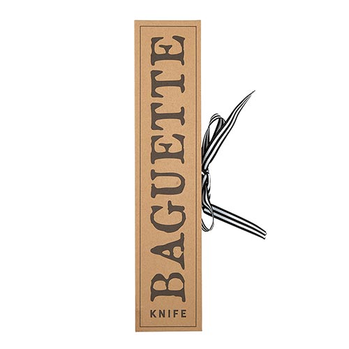 CARDBOARD BOOK SET - BAGUETTE KNIFE