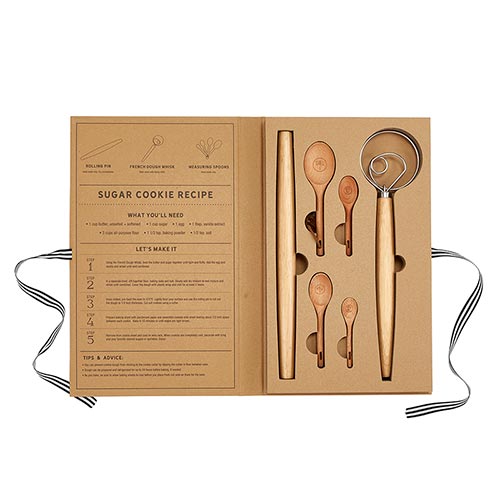 CARDBOARD BOOK SET - BAKING SET