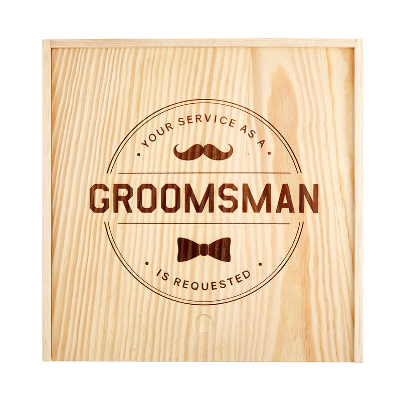 Groomsman Proposal Box