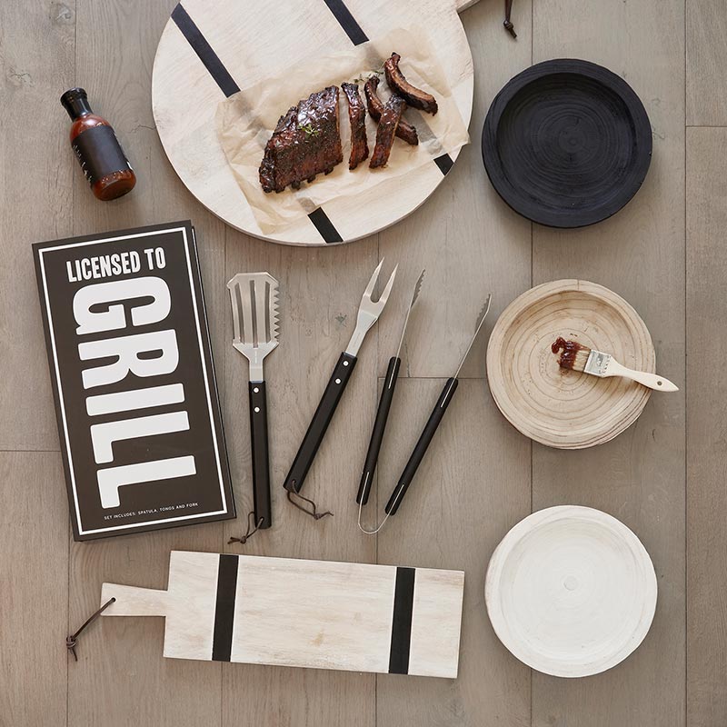 Cardboard Book Box - BBQ Tools