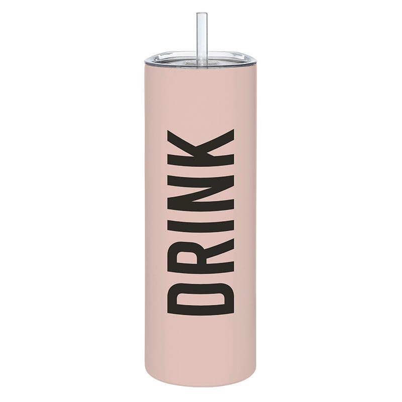 Skinny Tumbler with Straw