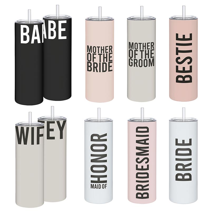 Wedding Skinny Tumblers